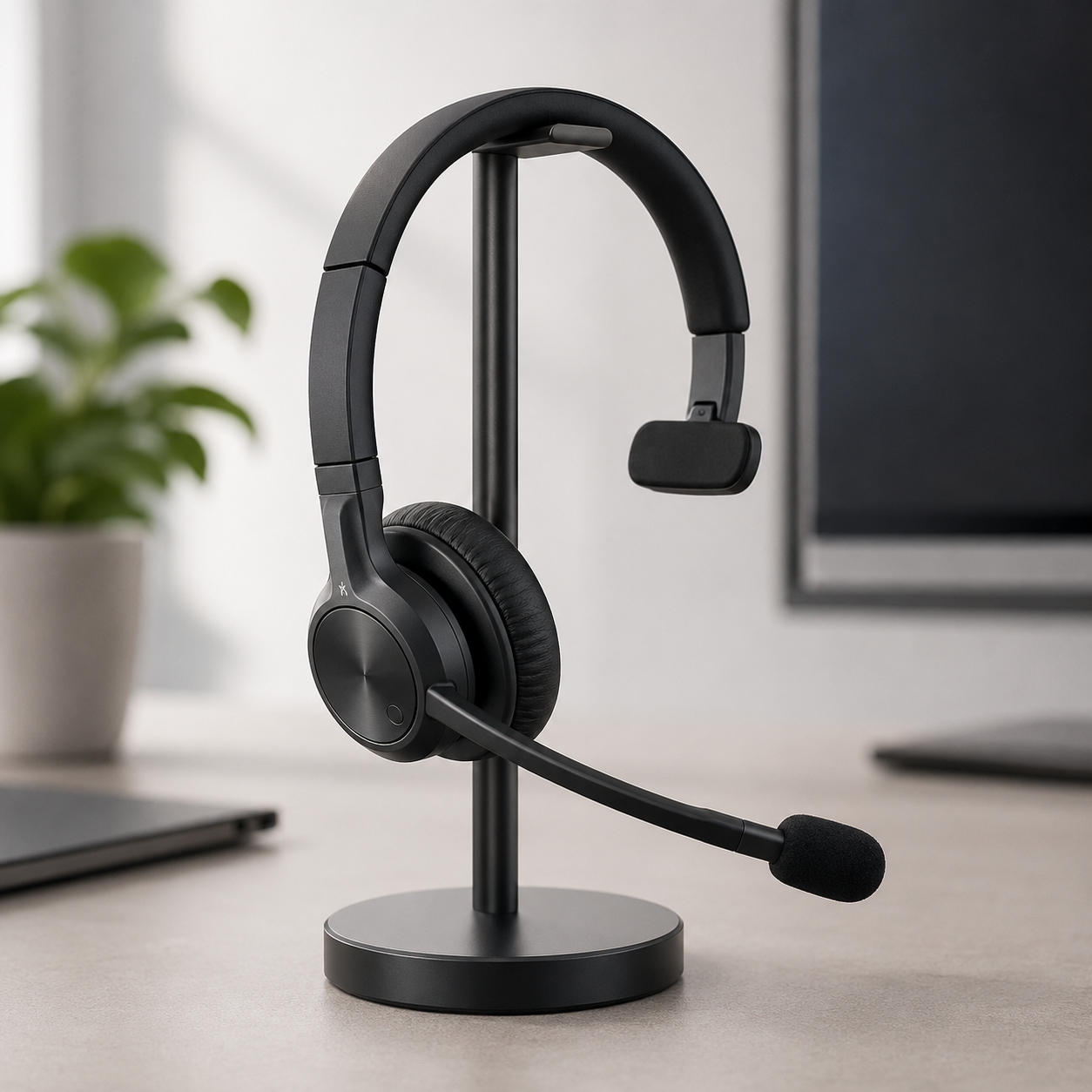 Noise-reducing Bluetooth trucker headset