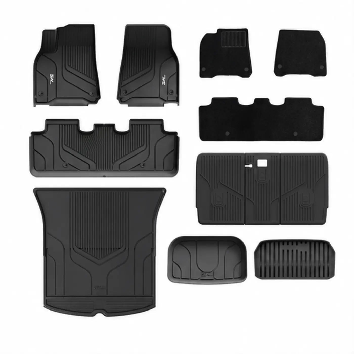 Thorex All-Weather Floor Mats for Tesla Model Y (2020–2024) — Clean product view