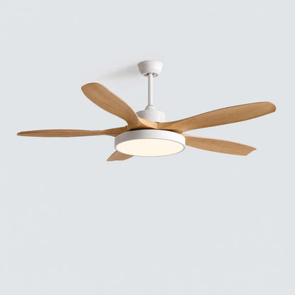 WOMO Scandi Reversible Ceiling Fan with Light-WM5002