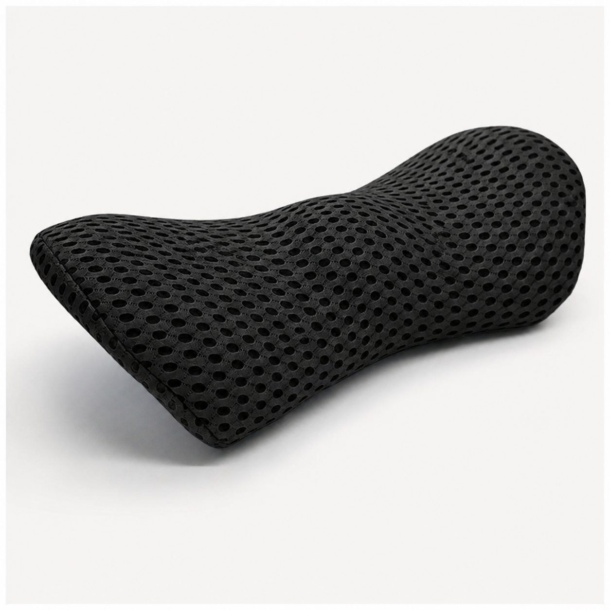 NeoCushion ergonomic lumbar support pillow — Black