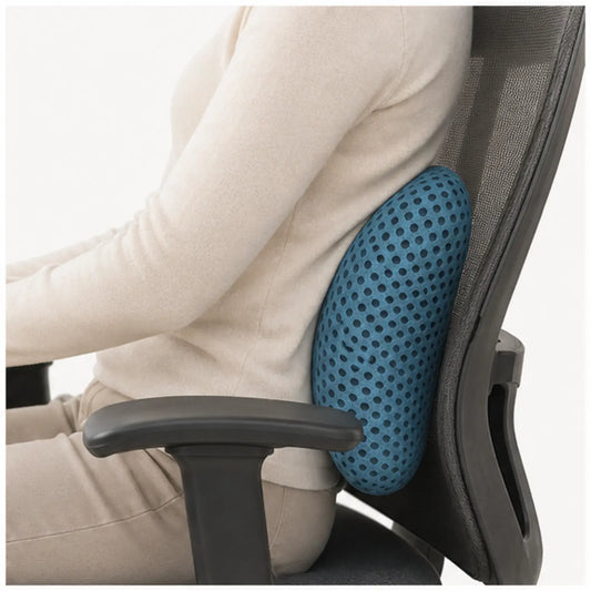 NeoCushion Ergonomic Lumbar Support Pillow — Product in use