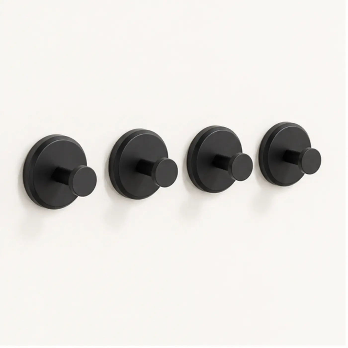ROHA Reusable Suction Cup Hooks — 4 Pack — Clean product view