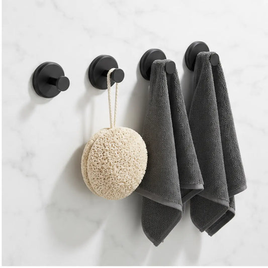 ROHA Reusable Suction Cup Hooks — 4 Pack — Product in use
